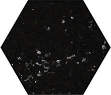 Load image into Gallery viewer, Obsidian Black Medium Cut Ecoglitter