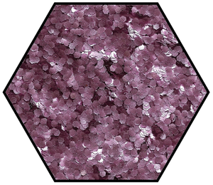 Medium fine rose pink biodegradable glitter