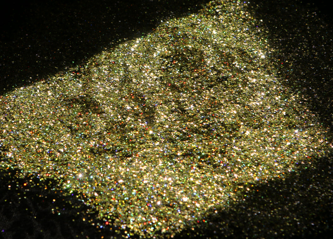 Spectrum Gold Medium Cut Ecoglitter